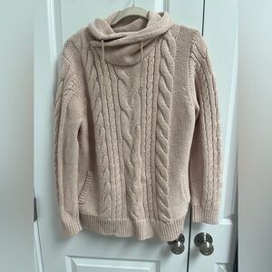 L.L. Bean Cable Knit Hoodie